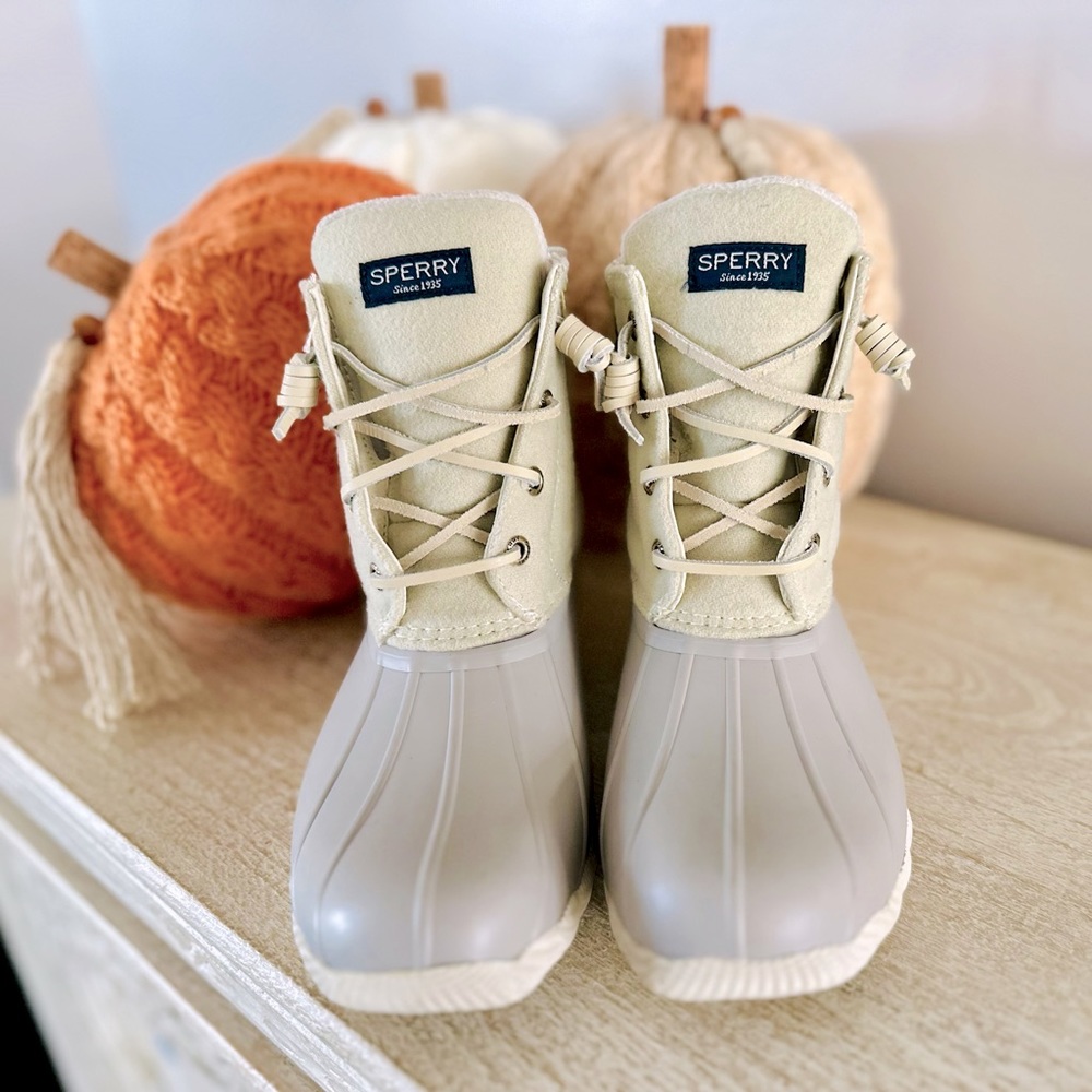 Sperry Saltwater Wool Duck Boots
